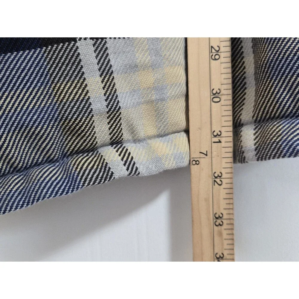 Vintage Abercrombie & Fitch Coat Mens M Plaid Ranch Barn Chore Warm Fall Winter